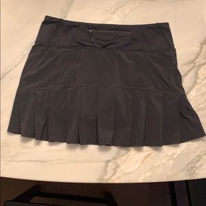 Black Lululemon tennis skirt